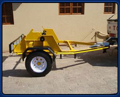 1-Ton Cable Drum Trailer - image