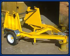 3-Ton Cable Drum Trailer - image